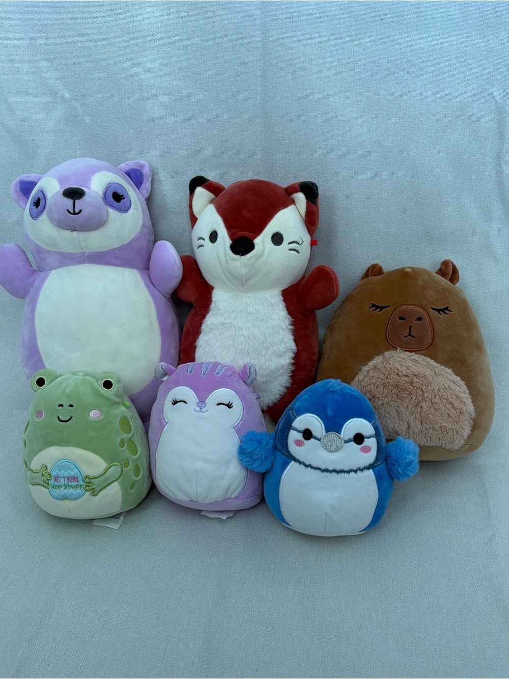Lot Of 6 Animal Squishmallows